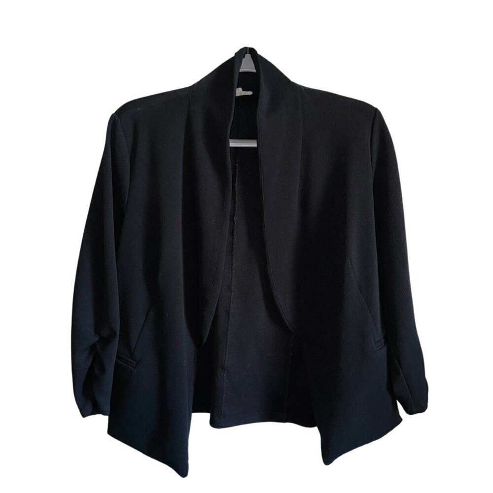 Black 3/4 Sleeve Cardigan / Maurices / Plus Size 0x